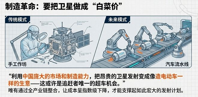 一口气申报20万颗！面对SpaceX疯狂“下饺子”，中国正面接招马斯克